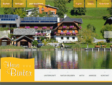 Tablet Screenshot of haus-binter.at